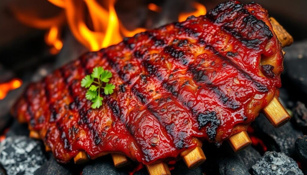 grilled beef ribs