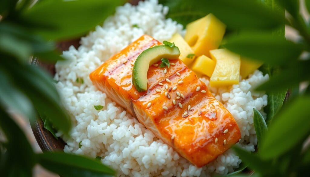 salmon poke bowl