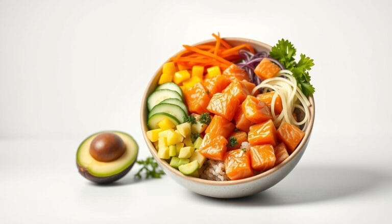 salmon poke bowl