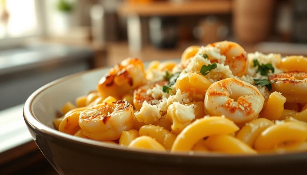 seafood mac and cheese