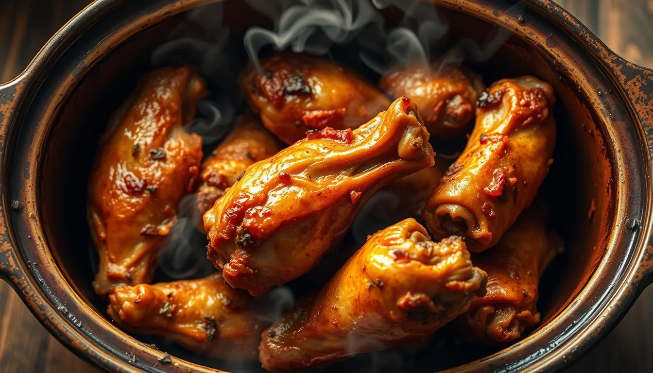 slow cooker turkey wings